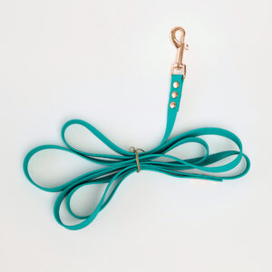 Smycz miejska wodoodporna - Miętowa Zieleń