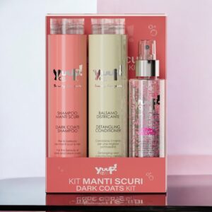 Yuup! Dark Coats Set - zestaw kosmetyków do pielęgnacji ciemnej sierści psa i kota